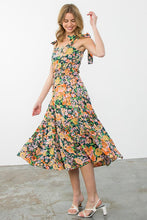 Load image into Gallery viewer, THML Tiered Floral Dress
