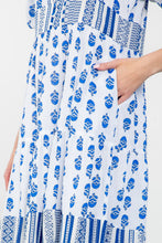 Load image into Gallery viewer, THML Border Print Midi Dress
