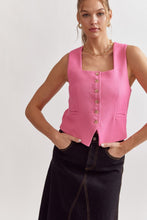 Load image into Gallery viewer, Pink Lauren Vest
