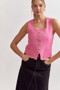 Pink Lauren Vest