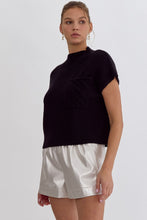Load image into Gallery viewer, Black Mock Neck Sweater
