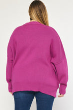 Load image into Gallery viewer, Fushia Knit Sweater
