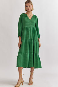 Green Midi Amy Dress