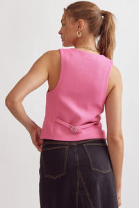 Pink Lauren Vest