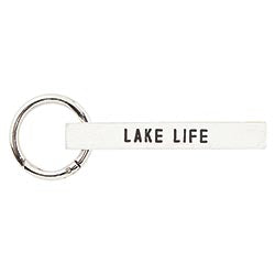 Wood Keychain - Lake Life