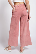 Load image into Gallery viewer, Cropped Terry Knit Pants Mauve
