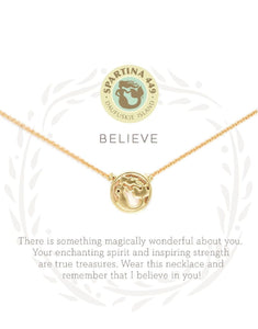 Sea La Vie Necklace Believe- Gold