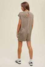 Load image into Gallery viewer, Mocha Knit Boxy Romper
