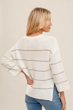 Load image into Gallery viewer, Ecru Knit Hannah Sweater

