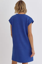 Load image into Gallery viewer, The Brooklin Mini Dress - Blue

