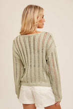 Load image into Gallery viewer, Sage Knit Georgia Sweater
