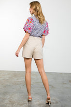 Load image into Gallery viewer, THML Rachel Puff Sleeve Flower Print Top
