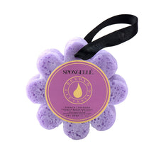 Load image into Gallery viewer, Spongelle French Lavender Wild Flower Bath Sponge
