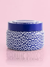 Load image into Gallery viewer, Capri Blue - Blue Jean Printed Travel Tin Candle
