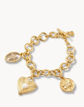 Load image into Gallery viewer, Spartina Faith Hope Love Charm Bracelet
